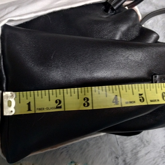 Theory Small Bucket Bag in Genuine Leather - Picture 12 of 12